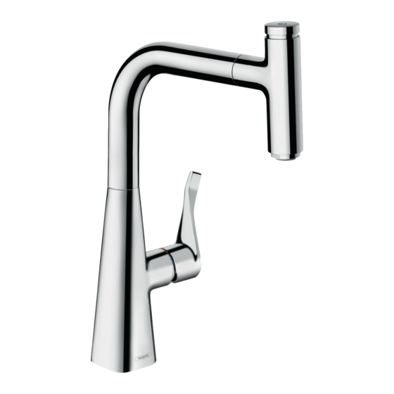 Hansgrohe Metris Select M71 240 1jet sBox 73802 Série Mode D'emploi / Instructions De Montage