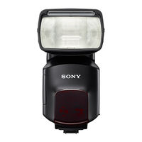 Sony HVL-F60M Mode D'emploi