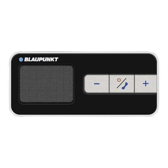 Blaupunkt BT Drive Free 112 Mode D'emploi