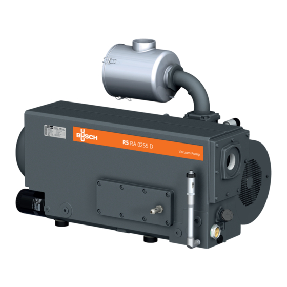 BUSCH R5 ATEX Notice D'instructions