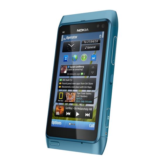 Nokia N8–00 Guide D'utilisation