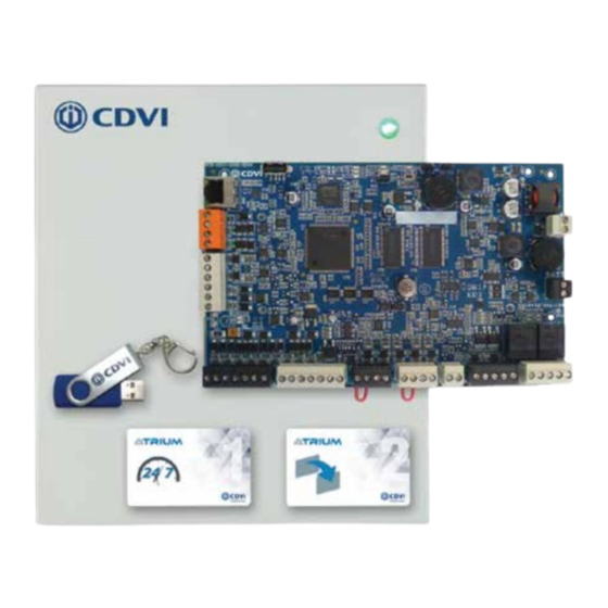 CDVI A22 Mode D'emploi