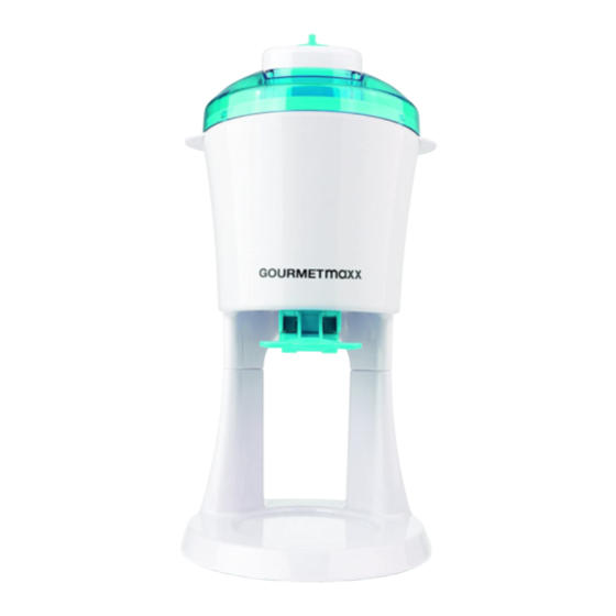 gourmetmaxx Z 02110 Mode D'emploi