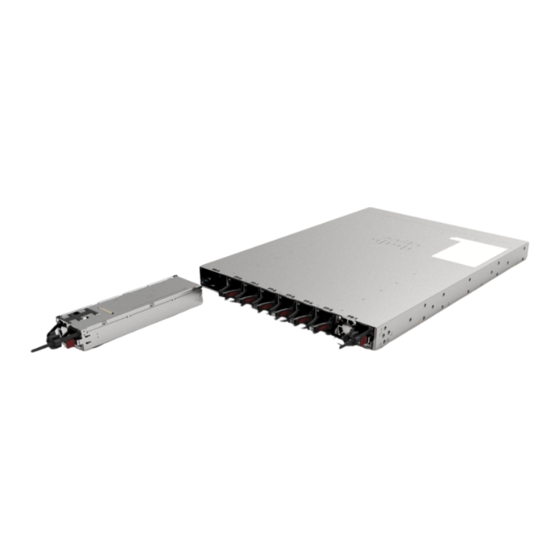 Cisco NCS 5500 Guide D'installation