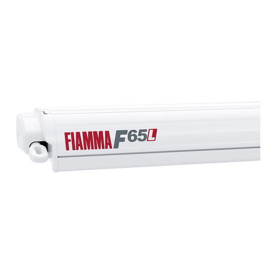 Fiamma F65 Instructions De Montage Et Mode D'emploi