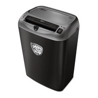 Fellowes The World's Toughest Shredders Powershred 70S Mode D'emploi