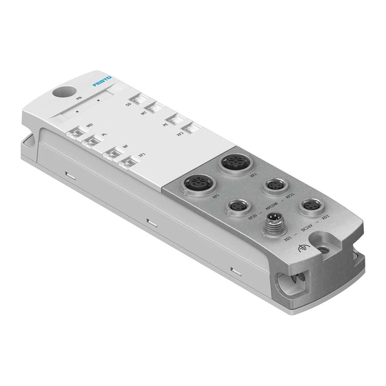 Festo CPX-AP-I-PN-M12 Instructions