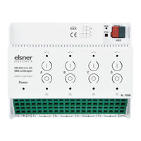 Elsner Elektronik KNX DALI L4 bc 16 A Installation Et Réglage