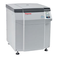 Thermo Fisher Scientific Thermo Scientific Sorvall BIOS A Heavy Duty Instructions D'utilisation