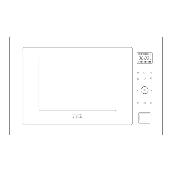 Cooke & Lewis CLBIMW34L Manuel D'instructions
