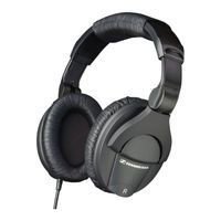 Sennheiser HD 280 pro Notice D'emploi