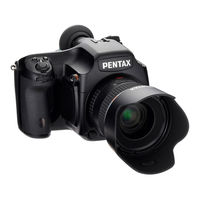 Pentax 645D Mode D'emploi