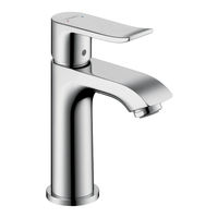 Hansgrohe Metris 31088 1 Serie Instructions De Montage / Mode D'emploi / Garantie