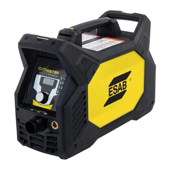 ESAB CUTMASTER 40 Manuel De Fonctionnement