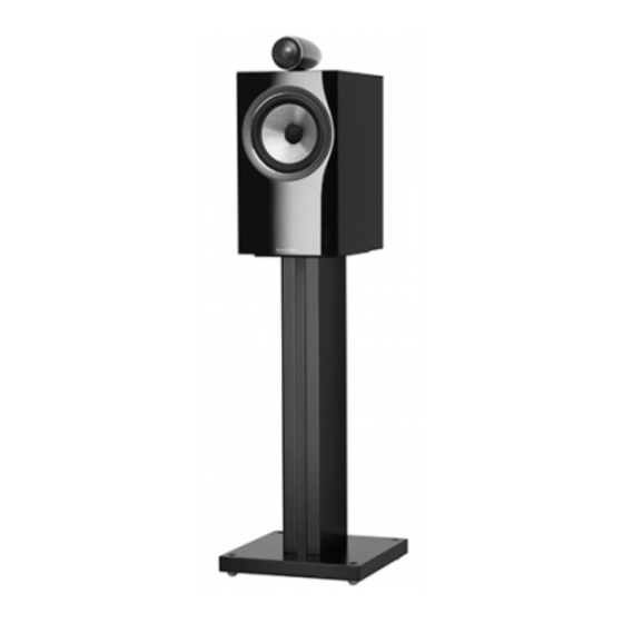 Bowers & Wilkins 705 S2 Mode D'emploi