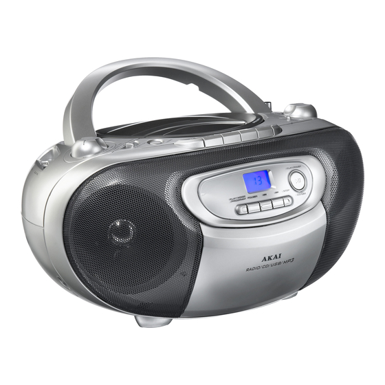 Akai APRTC41U Manuel De L'utilisateur