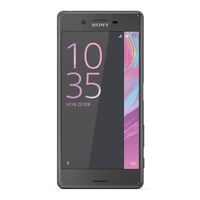 Sony Xperia X Guide De L'utilisateur