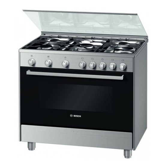 Bosch HSG738155M Notice D'utilisation Et De Montage