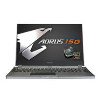Gigabyte AORUS 15G Guide De Démarrage Rapide