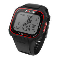 Polar RC3 GPS Démarrage Rapide