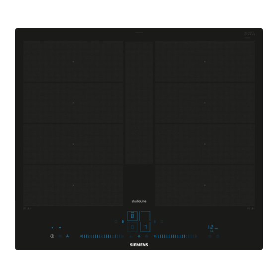 Siemens iQ700 EX607NYV6E Manuel D'utilisation