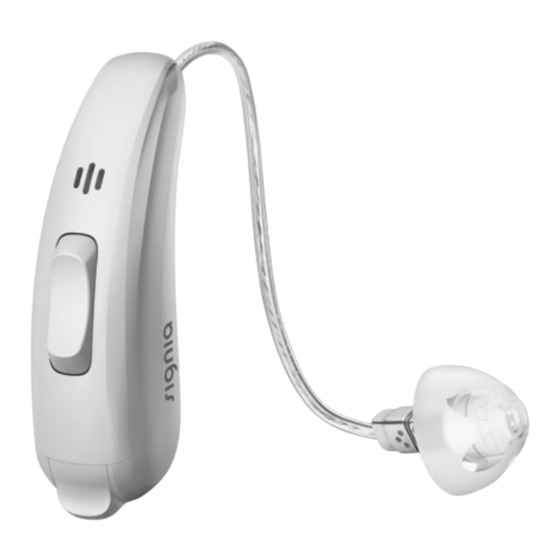 signia CROS Pure 312 Nx Mode D'emploi