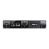 Apogee Symphony I/O Mk II Manuel De L'utilisateur