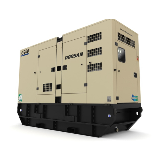 Doosan G20 Manuels