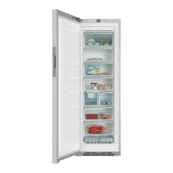 Miele FNS 28463 E ed Mode D'emploi Et Instructions De Montage