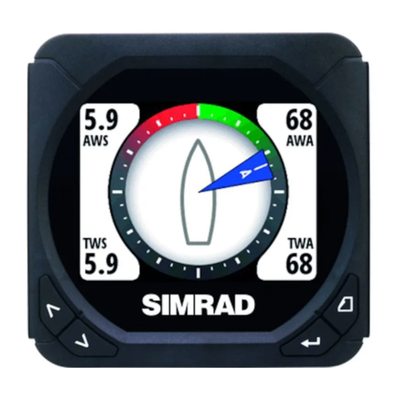 Simrad B&G IS40/Triton Manuels