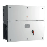 ABB PVS-100-TL Manuel Produit