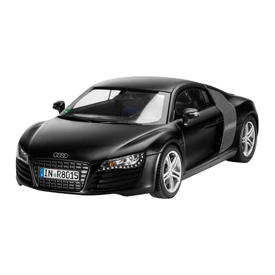 REVELL AUDI R8 Instructions D'installation