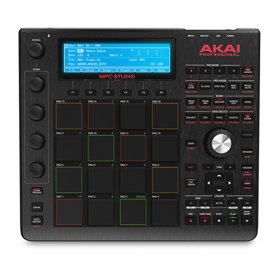 Akai Professional MPC Studio Guide D'utilisation