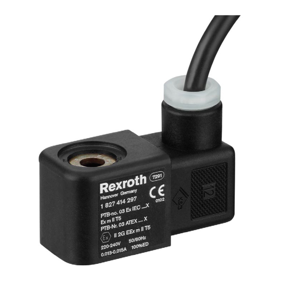 Bosch Rexroth 1 827 414 297 Mode D'emploi