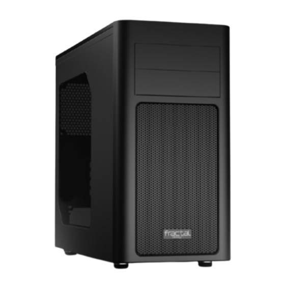 Fractal design ARC Mini R2 Manuels