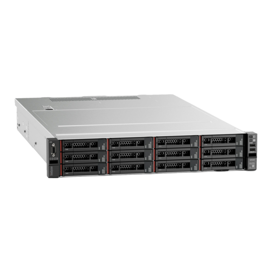 Lenovo ThinkSystem SR590 Guide De Configuration