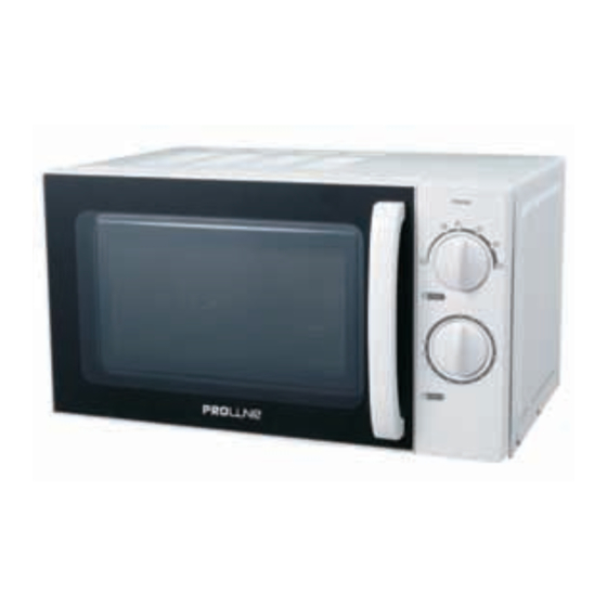 Proline PM202W Manuel D'utilisation
