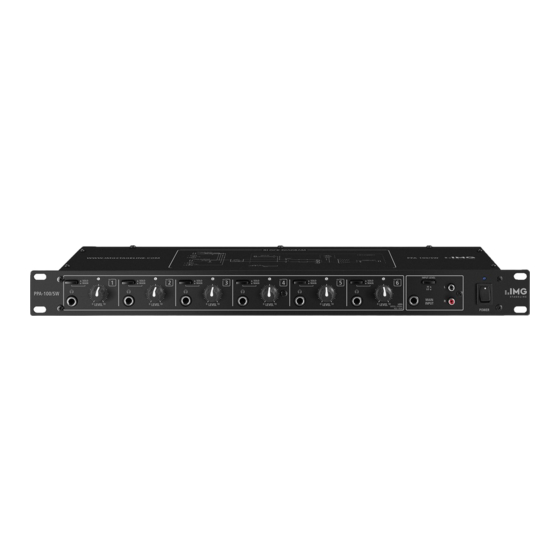 IMG STAGELINE PPA-100/SW Mode D'emploi