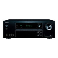 Onkyo TX-SR494DAB Mode D'emploi