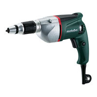 Metabo USE 8 Notice Originale