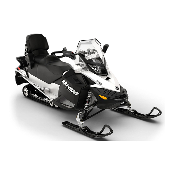 BRP Ski-doo REV GEN4 TOURING ACE 2022 Guide Du Conducteur