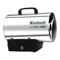 EINHELL HGG 110 EX 23.301.26 01016 Instructions De Service