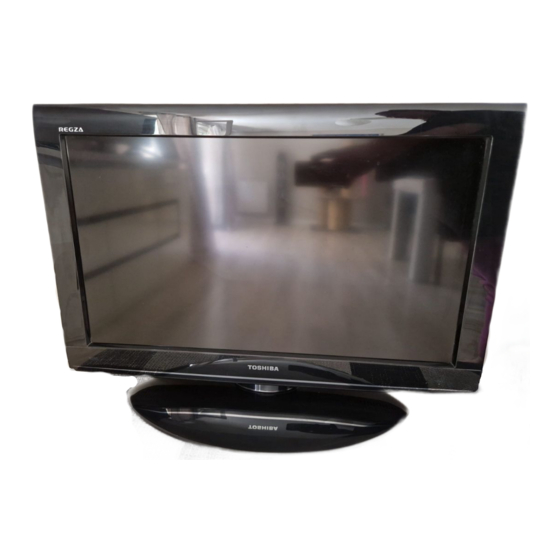 Toshiba 26AV733F Mode D'emploi