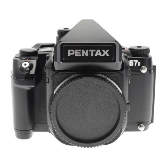 Pentax 67 II Manuels