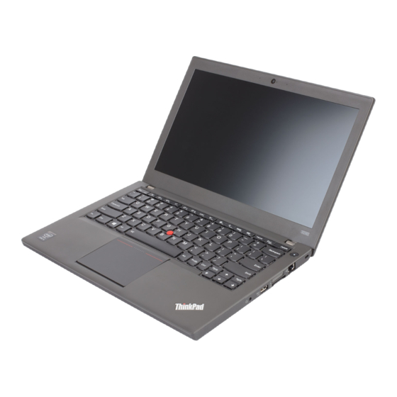 ThinkPad X240 Guide D'utilisation