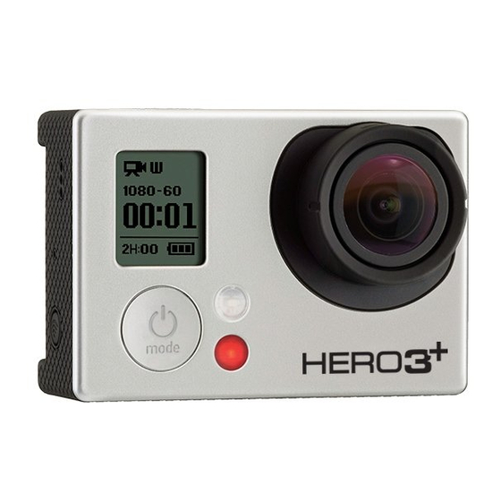 GoPro HERO 3+ SILVER EDITION Mode D'emploi