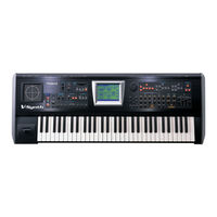 Roland V-Synth Démarrage Rapide