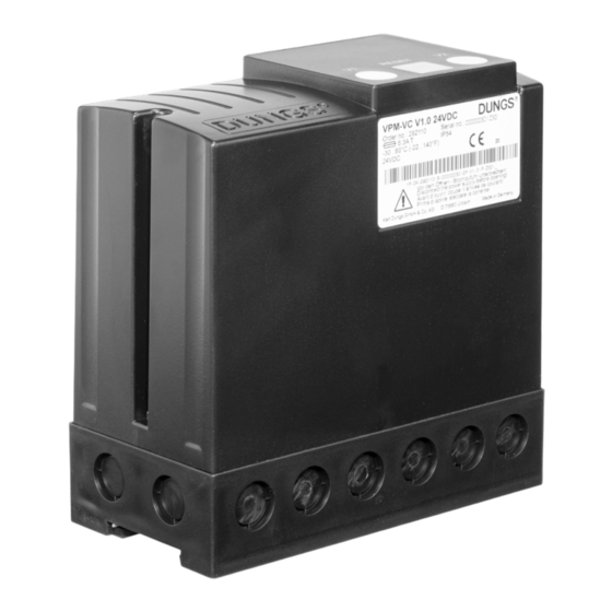 Dungs VPM-VC 24 VDC Guide Rapide