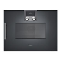 Gaggenau BMP 250/251 Notice D'utilisation