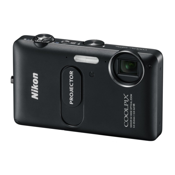 Nikon COOLPIX S1200pj Manuel De Référence